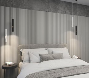 DK4045-WH Подвесной светильник, с декоративным вырезом, IP 20, до 15 Вт, LED, GU10, белый, алюминий в Пойковском - poikovskii.ok-mebel.com | фото 4