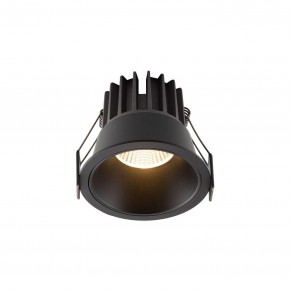 DK4400-BK Встраиваемый светильник, IP 20, 7 Вт, LED 3000, черный, алюминий в Пойковском - poikovskii.ok-mebel.com | фото