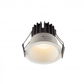 DK4400-WH Встраиваемый светильник, IP 20, 7 Вт, LED 3000, белый, алюминий в Пойковском - poikovskii.ok-mebel.com | фото