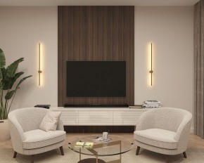 DK5014-SG Бра 1000 мм, 3000К, IP20, 12 Вт, матовое золото в Пойковском - poikovskii.ok-mebel.com | фото 5