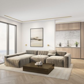 DK5072-SB Бра SHINE WALL со светодиодом, D104*H68, IP20, 3000К, 3W, RA?90, сатинированная латунь, алюминий в Пойковском - poikovskii.ok-mebel.com | фото 7