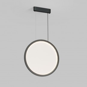 DK6606-BK Подвесной вертикальный светильник Veil со светодиодом H1700 d600 220V 48W 3000-6000K IP20 черный алюминий в Пойковском - poikovskii.ok-mebel.com | фото 3