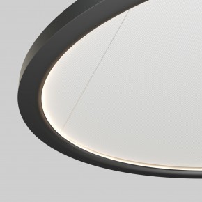 DK6616-BK Подвесной горизонтальный светильник Veil со светодиодом H900 d600 220V 48W 3000-6000K IP20 черный алюминий в Пойковском - poikovskii.ok-mebel.com | фото 3