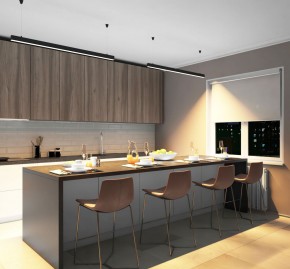 DK9123-BK Линейный светильник 30W 1250mm 3000K, черный в Пойковском - poikovskii.ok-mebel.com | фото 7