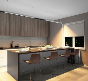DK9123-WH Линейный светильник 30W 1250mm 3000K, белый в Пойковском - poikovskii.ok-mebel.com | фото 4