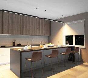 DK9153-BK Линейный светильник 42W 1500mm 3000K, черный в Пойковском - poikovskii.ok-mebel.com | фото 7