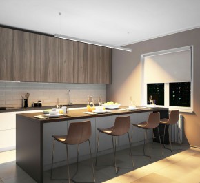 DK9203-WH Линейный светильник 52W 2000mm 3000K, белый в Пойковском - poikovskii.ok-mebel.com | фото 4