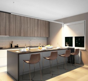 DK9303-WH Линейный светильник 72W 3000mm 3000K, белый в Пойковском - poikovskii.ok-mebel.com | фото 4