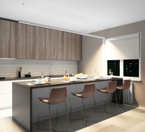 DK9304-WH Линейный светильник 72W 3000mm 4000K, белый в Пойковском - poikovskii.ok-mebel.com | фото 4