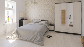 Фиеста Кровать 1600, цвет венге/дуб лоредо, ШхГхВ 163,5х203,5х80 см., сп.м. 1600х2000 мм., без матраса, основание есть в Пойковском - poikovskii.ok-mebel.com | фото 5