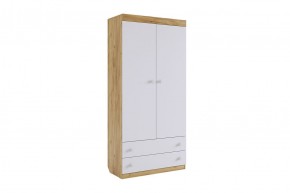 ФОРСАЖ К2 Детский гарнитур (крафт золотой/белый) в Пойковском - poikovskii.ok-mebel.com | фото 17