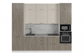 ФЬЮДЖИ Кухонный гарнитур Экстра (3000 мм) в Пойковском - poikovskii.ok-mebel.com | фото 3