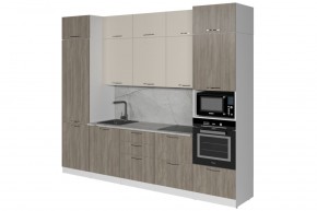 ФЬЮДЖИ Кухонный гарнитур Экстра (3000 мм) в Пойковском - poikovskii.ok-mebel.com | фото 4