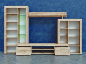 Гостиная МИРАЖ-1 (Дуб баррик) в Пойковском - poikovskii.ok-mebel.com | фото 2