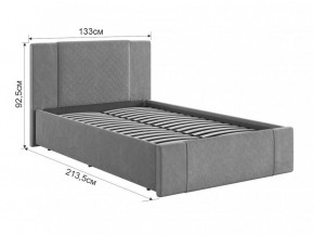 ХЛОЯ Кровать 1200 каркас в Пойковском - poikovskii.ok-mebel.com | фото 3