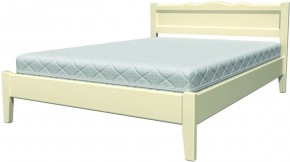 КАРИНА-7 Кровать из массива (Слоновая кость) в Пойковском - poikovskii.ok-mebel.com | фото 2