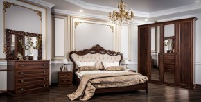 Комод 4 ящика Афина + Зеркало ППУ Афина (караваджо) в Пойковском - poikovskii.ok-mebel.com | фото 5