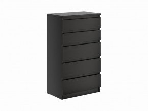 Комод КАСТОР с пятью ящиками, цвет Дуб Венге в Пойковском - poikovskii.ok-mebel.com | фото