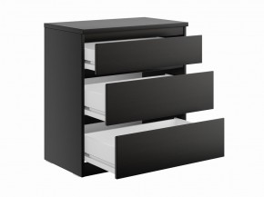 Комод КАСТОР с тремя ящиками, цвет Дуб Венге в Пойковском - poikovskii.ok-mebel.com | фото 2