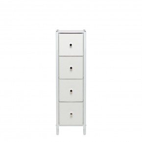 Комод Leset Нирита/Хайди узкий 4 ящика в Пойковском - poikovskii.ok-mebel.com | фото