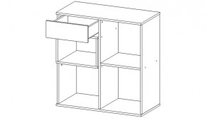 ЛУКСОР-13 Комод (ЦРК.ЛКС.13 комод) в Пойковском - poikovskii.ok-mebel.com | фото 2