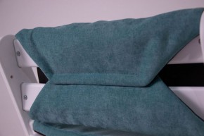 Комплект растущий стул и подушки Конёк Горбунёк Комфорт  (Бело-розовый, Волна) в Пойковском - poikovskii.ok-mebel.com | фото