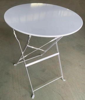 Комплект садовой мебели OTS-001R (стол + 2 стула) металл в Пойковском - poikovskii.ok-mebel.com | фото 4
