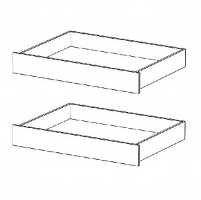 Комплект ящиков для кровати 1600 Соня-2 (Неокрашенный массив) в Пойковском - poikovskii.ok-mebel.com | фото