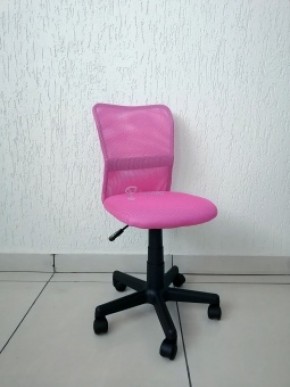 Кресло Barneo K-401 детское (розовая ткань/сетка) в Пойковском - poikovskii.ok-mebel.com | фото 1