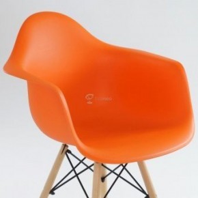 Кресло Barneo N-14 WoodMold оранжевый в Пойковском - poikovskii.ok-mebel.com | фото 4