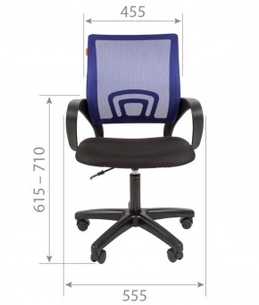 Кресло для оператора CHAIRMAN 696  LT (ткань стандарт 15-21/сетка TW-01) в Пойковском - poikovskii.ok-mebel.com | фото 4