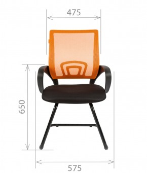 Кресло для оператора CHAIRMAN 696 V (ткань TW-11/сетка TW-01) в Пойковском - poikovskii.ok-mebel.com | фото 5