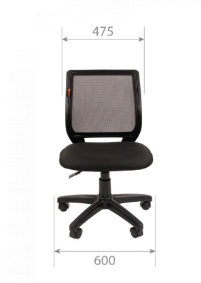 Кресло для оператора CHAIRMAN 699 Б/Л (ткань стандарт/сетка TW-01) в Пойковском - poikovskii.ok-mebel.com | фото 6