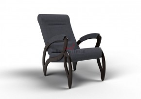 Кресло для отдыха Зельден 20-Т-ГР (ткань/венге) ГРАФИТ в Пойковском - poikovskii.ok-mebel.com | фото 1