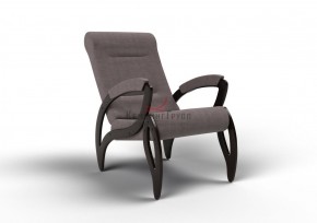 Кресло для отдыха Зельден 20-Т-ГР (ткань/венге) ГРАФИТ в Пойковском - poikovskii.ok-mebel.com | фото