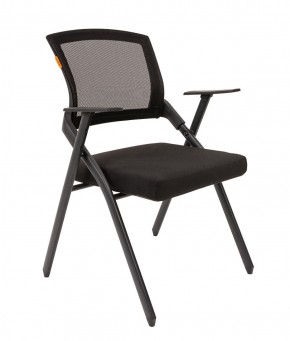Кресло для посетителей CHAIRMAN NEXX (ткань стандарт черный/сетка DW-01) в Пойковском - poikovskii.ok-mebel.com | фото 1