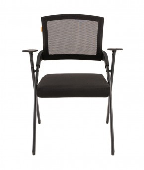 Кресло для посетителей CHAIRMAN NEXX (ткань стандарт черный/сетка DW-01) в Пойковском - poikovskii.ok-mebel.com | фото 2