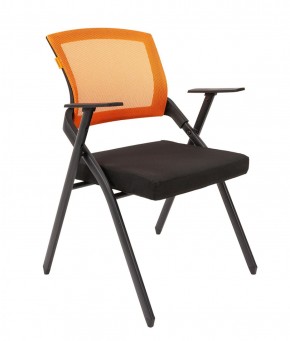 Кресло для посетителей CHAIRMAN NEXX (ткань стандарт черный/сетка DW-66) в Пойковском - poikovskii.ok-mebel.com | фото