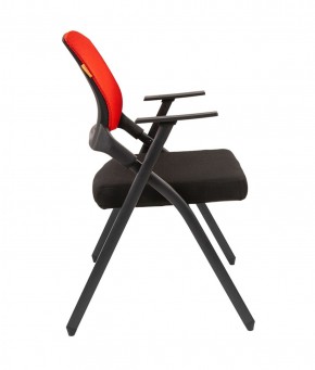 Кресло для посетителей CHAIRMAN NEXX (ткань стандарт черный/сетка DW-69) в Пойковском - poikovskii.ok-mebel.com | фото 3
