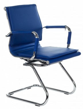 Кресло для посетителя Бюрократ CH-993-Low-V/blue синий в Пойковском - poikovskii.ok-mebel.com | фото
