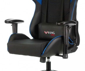 Кресло игровое Бюрократ VIKING 4 AERO BLUE черный/синий в Пойковском - poikovskii.ok-mebel.com | фото 5