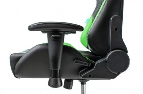 Кресло игровое Бюрократ VIKING 5 AERO LGREEN черный/салатовый в Пойковском - poikovskii.ok-mebel.com | фото 5