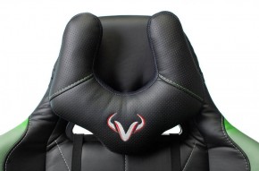 Кресло игровое Бюрократ VIKING 5 AERO LGREEN черный/салатовый в Пойковском - poikovskii.ok-mebel.com | фото 6
