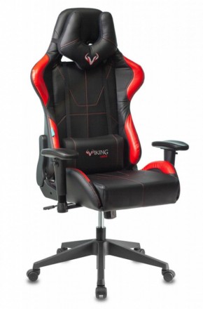 Кресло игровое Бюрократ VIKING 5 AERO RED черный/красный в Пойковском - poikovskii.ok-mebel.com | фото