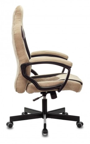 Кресло игровое Бюрократ VIKING 6 KNIGHT BR FABRIC коричневый/бежевый в Пойковском - poikovskii.ok-mebel.com | фото 3
