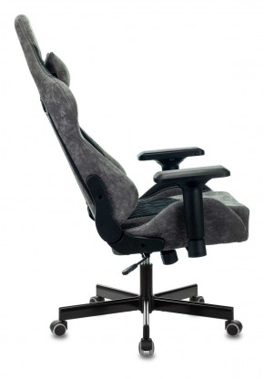 Кресло игровое Бюрократ VIKING 7 KNIGHT B FABRIC черный в Пойковском - poikovskii.ok-mebel.com | фото 2