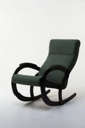 Кресло-качалка КОРСИКА 34-Т-AG (зеленый) в Пойковском - poikovskii.ok-mebel.com | фото