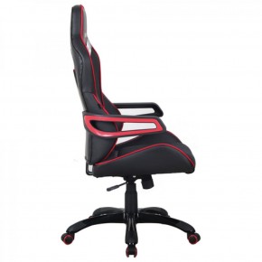 Кресло компьютерное BRABIX Nitro GM-001 (ткань/экокожа) черное, вставки красные (531816) в Пойковском - poikovskii.ok-mebel.com | фото 5