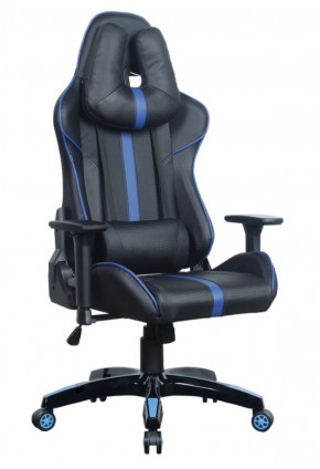 Кресло компьютерное BRABIX "GT Carbon GM-120" (черное/синее) 531930 в Пойковском - poikovskii.ok-mebel.com | фото 1