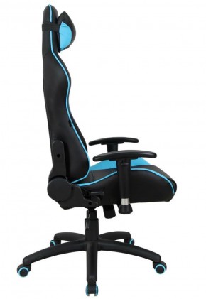 Кресло компьютерное BRABIX "GT Master GM-110" (черное/голубое) 531928 в Пойковском - poikovskii.ok-mebel.com | фото 3
